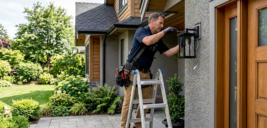 Outdoor and Exterior Light Fixture Installation in Marysville