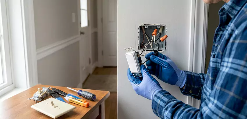 Motion Sensor Light Switch Replacement in Marysville