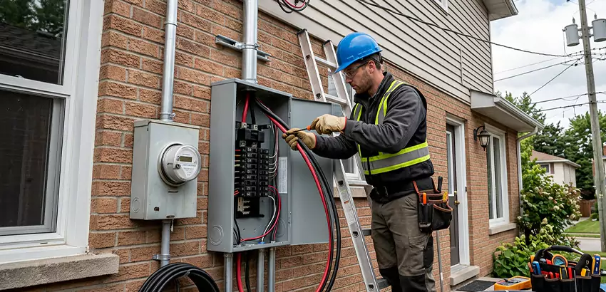 Outdoor Subpanel Installation in Marysville